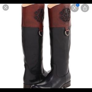 Melissa Logo Frye Boots